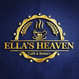 Ella's Heaven Cafe & Bakery logo.