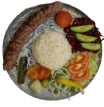 Adana Kebab Plate
